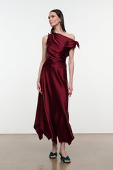 PORTIA SILK DRESS | CARMINO