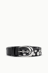 MOON BUCKLE BELT | RIVETS
