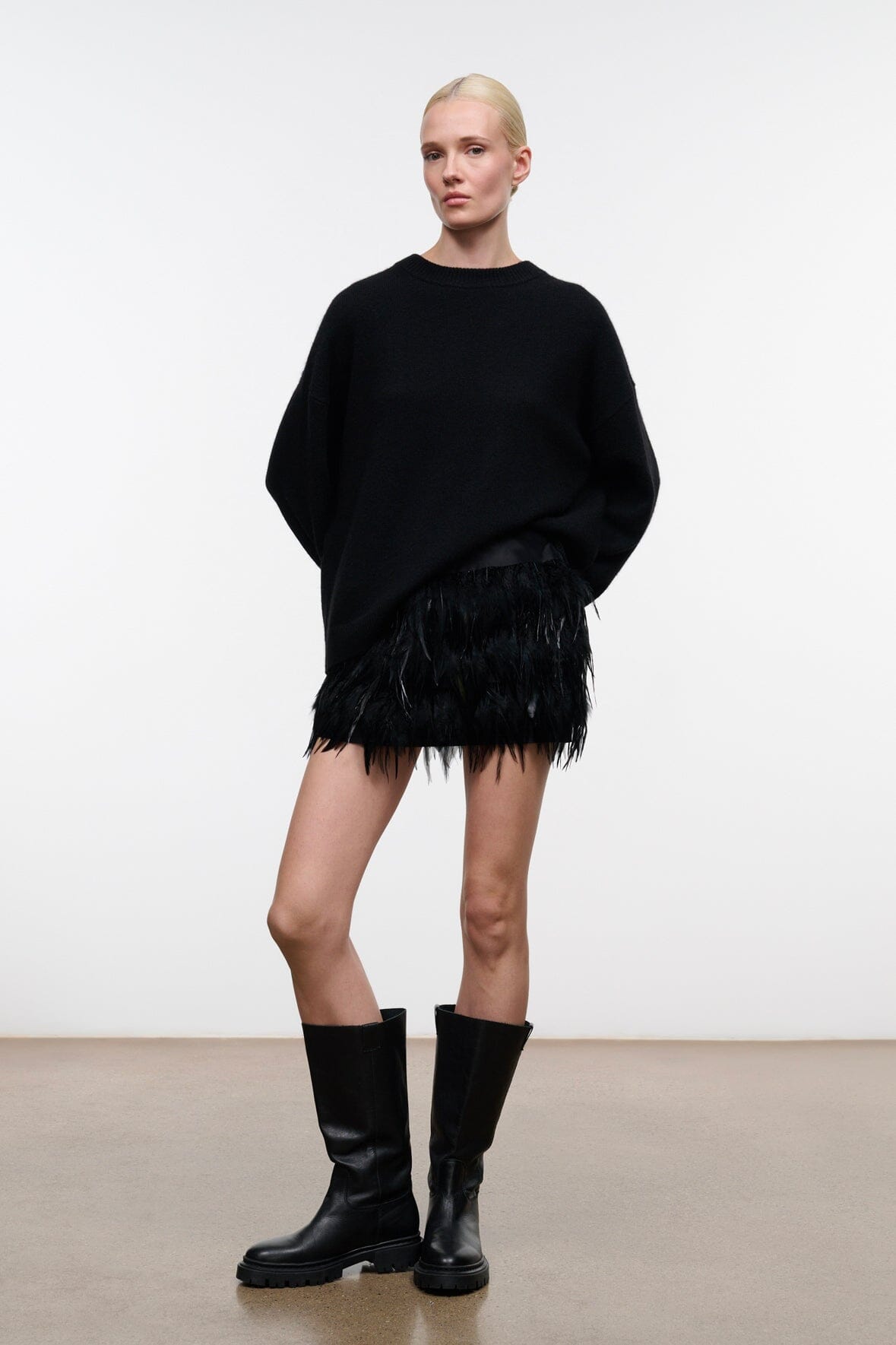 MOXIE SKIRT | BLACK