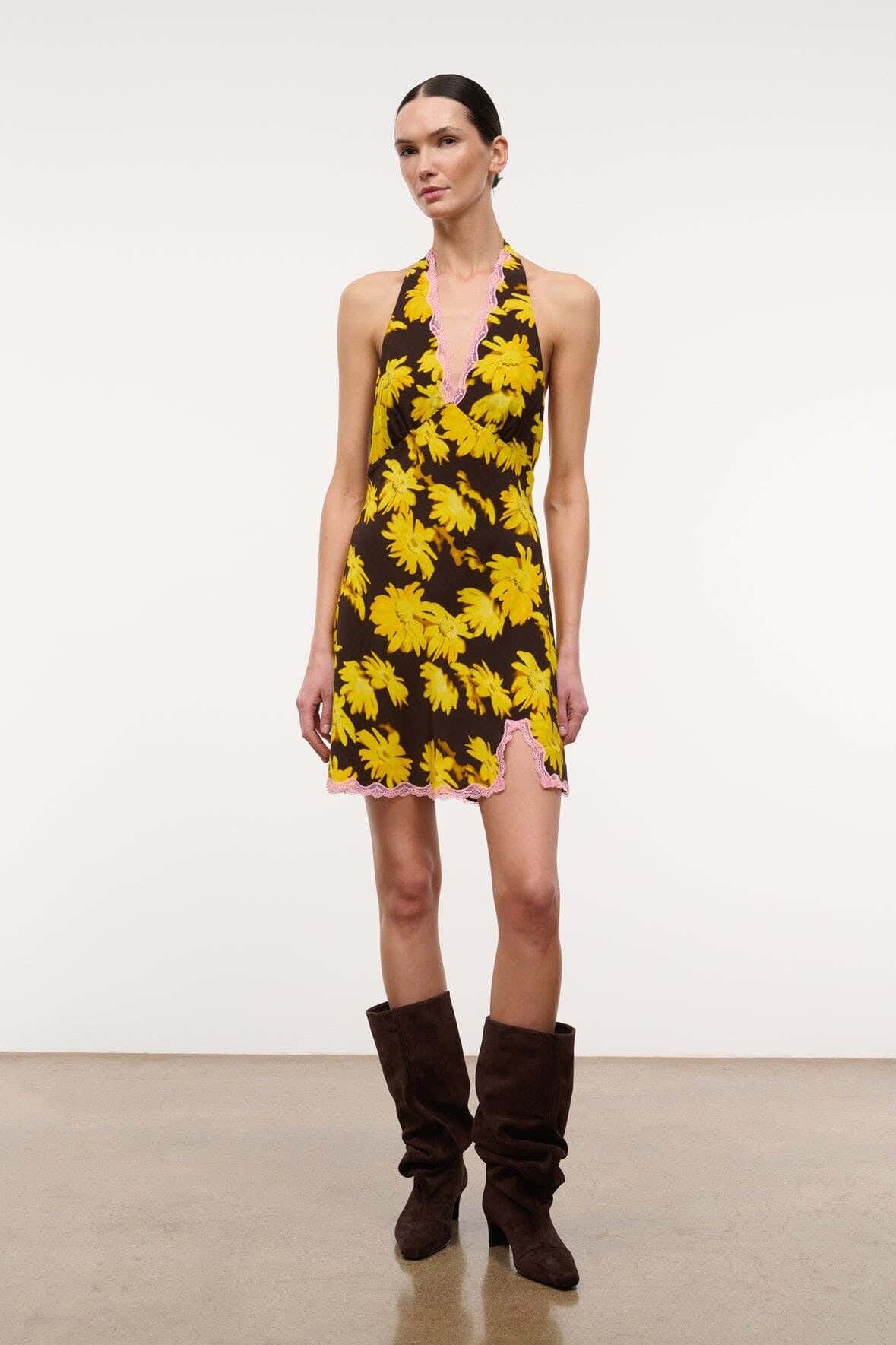 LUCCA MINI DRESS | GOLDEN DAISY