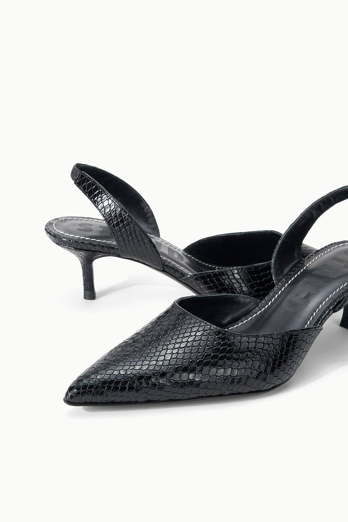SEBASTIAN SLINGBACK | BLACK SNAKE