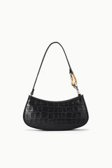 OLLIE BAG | BLACK CROCO